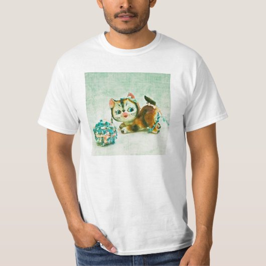 Vintag Kitty Cat T-Shirt (Vorderseite)