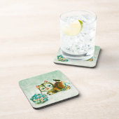 Vintag Kitty Cat Untersetzer (Rechte Seite)