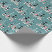 Vintag Kitty Christmas II ©studioxtine Geschenkpapier (Ecke)