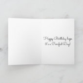 Vintag Kitty, glücklich zum Geburtstag Karte (Innenseite)