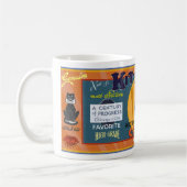 VINTAG KITTY KAT KAFFEE MARKE KAFFEETASSE (Links)