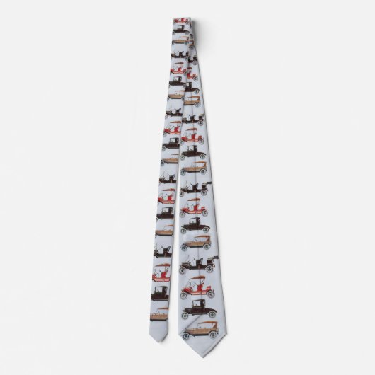 VINTAG-/KLASSIKAUTOS KRAWATTE (Rückseite)