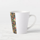 Vintag/klassisch farbenfrohe Weihnachten Milchtasse (Rechts)