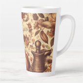 Vintag/klassisch glückliches Erntedankfest Milchtasse (Rechts)