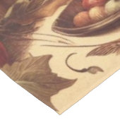 Vintag/klassisch glückliches Erntedankfest Tischdecke (Schrägansicht)