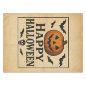 Vintag/klassisch Halloween Jack-o-Laterne Tischdecke (Vorderseite (Horizontal))