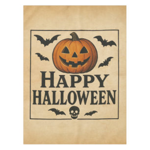 Vintag/klassisch Halloween Jack-o-Laterne Tischdecke