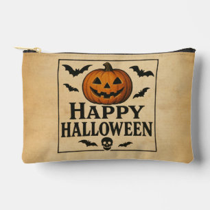 Vintag/klassisch Halloween Jack-o-Laterne Zubehörtasche
