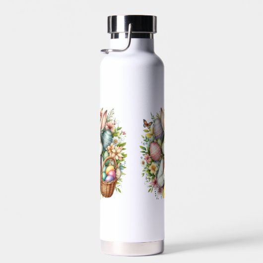 Vintag/klassisch Niedlich Osterhase Trinkflasche (Rechts)