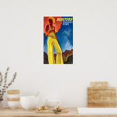 Vintag Klosters Schweiz Reisen Poster (Küche)