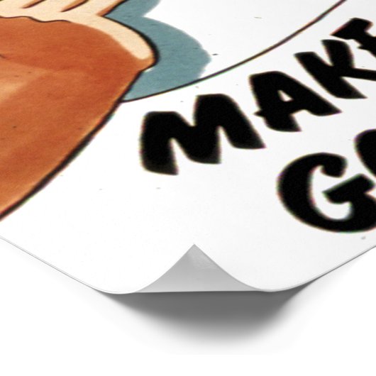 Vintag Know Your Onions Koch Poster (Ecke)