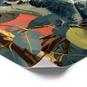 Vintag Koala: Zeitloser Wildtierarm Poster (Ecke)