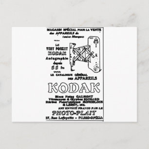 Vintag Kodak Advert Postkarte