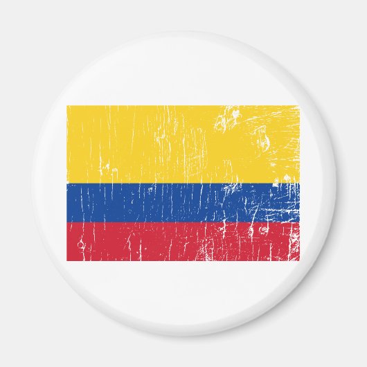 Vintag Kolumbien Magnet (Vorne)