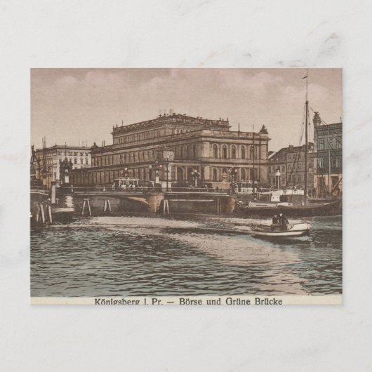Vintag Koningsberg/Kaliningrad Postcard Postkarte (Vorderseite)