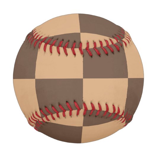 Vintag kontrolliert in Warm Browns Baseball (Vorderseite)