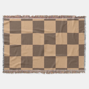 Vintag kontrolliert in Warm Browns Decke