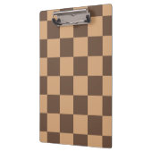 Vintag kontrolliert in Warm Browns Klemmbrett (Links)