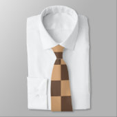 Vintag kontrolliert in Warm Browns Krawatte (Gebunden)