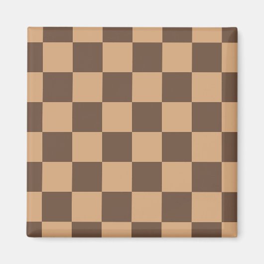 Vintag kontrolliert in Warm Browns Magnet (Vorne)