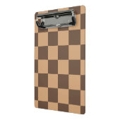 Vintag kontrolliert in Warm Browns Mini Klemmbrett (Gewinkelt2)
