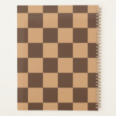 Vintag kontrolliert in Warm Browns Planer (Rückseite)