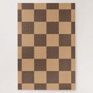 Vintag kontrolliert in Warm Browns Puzzle