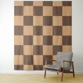 Vintag kontrolliert in Warm Browns Wandteppich (Beispiel)