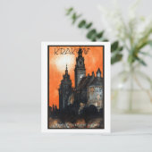 Vintag Krakau Polen Reisen Postkarte (Stehend Vorderseite)