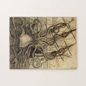 Vintag Kraken Print Puzzle (Horizontal)