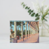 Vintag, Kunstmuseum, Sarasota, Florida Postkarte (Stehend Vorderseite)