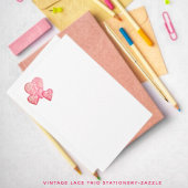 Vintag Lace Trio Briefpapier