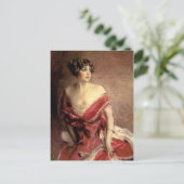 Vintag Lady Portrait - Boldini Postkarte (Stehend Vorderseite)