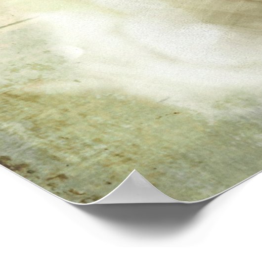 Vintag Lady Portrait Poster (Ecke)