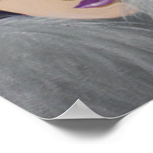 VINTAG LADY POSTER (Ecke)