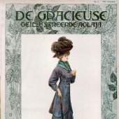 Vintag Ladys Fashion Design Illustration Poster