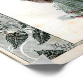 Vintag Ladys Fashion Illustration 1907 Poster (Ecke)