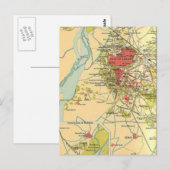 Vintag Lahore Karte Postkarte (Vorne/Hinten)
