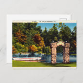 Vintag, Lake Dew, Ridgecrest, North Carolina Postkarte (Vorne/Hinten)