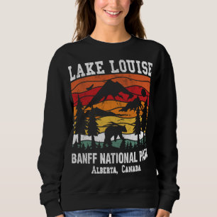 Vintag Lake Louise Banff Canada Bear   Alberta Hi Sweatshirt