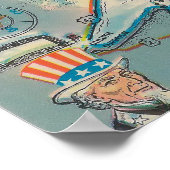Vintag Lake Superior Ontario Kanada Reisen Poster (Ecke)