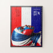 Vintag L'Amerique - Mslm Puzzle (Vertikal)