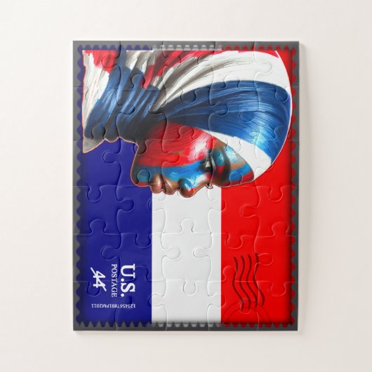 Vintag L'Amerique - Mslm Puzzle (Vertikal)