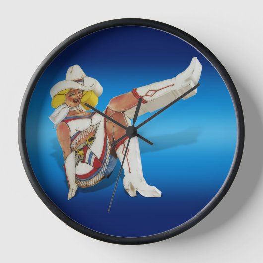 Vintag Las Vegas Gal Uhr (Vorderseite)