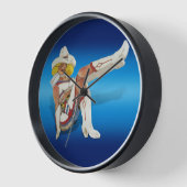 Vintag Las Vegas Gal Uhr (Winkel)