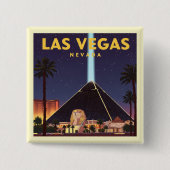 Vintag Las Vegas Nevada Button (Vorderseite)