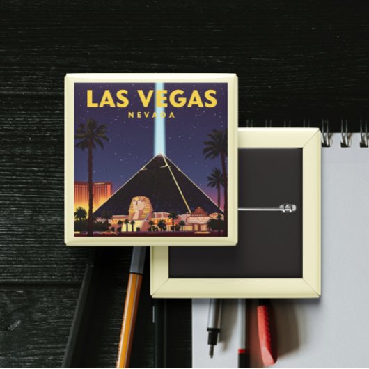 Vintag Las Vegas Nevada Button