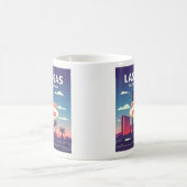 Vintag Las Vegas Nevada Kaffeetasse (Mittel)