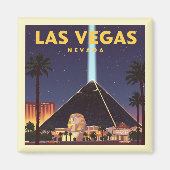 Vintag Las Vegas Nevada Magnet (Vorne)