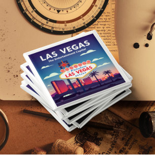 Vintag Las Vegas Nevada Magnet